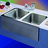 Blanco 501-117-A Blancomagnum Apron Front Double Bowl Undermount Stainless Steel Kitchen Sink