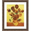 Easy Apply Wall Sticker Painting - Sunflowers, Vincent Van Gogh