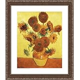 Easy Apply Wall Sticker Painting -Sunflowers - Vincent Van Gogh