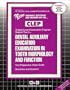 CLEP Dental Auxiliary Education Examination in Tooth Morphology and Function (College Level Examination Program) (College Level Examination Series ; Clep-50)