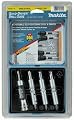 Makita 784827-A Quad-Driver 4 Piece Reversible and Self-Centering Pre-Drill, Drive and Countersink Set