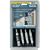 Makita 784827-A Quad-Driver 4-Piece Reversible and Self-Centering Pre-Drill, Drive and Countersink Set
