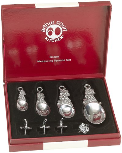 Arthur Court Grape Measuring Spoons, Set of 4