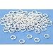 Sterling Silver Open Jump Rings 4mm 22 Gauge (100)