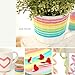 Voberry® 10x Decorative Washi Rainbow Sticky Paper Masking Adhesive Tape Scrapbooking DIY