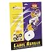 MEMOREX 3202-0423 100 Oval Business Card Labels