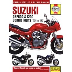 Suzuki GSF600 and 1200 Bandit Fours (95-97) Service and Repair Manual (Haynes Service and Repair Manuals)