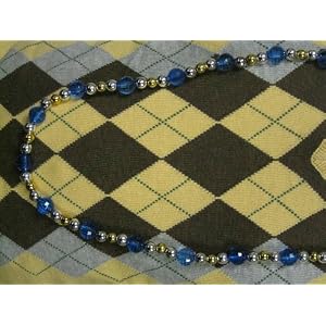 Cosmo Lighting LED Beaded Necklace, Battery Operated-16 Blue LEDs by 