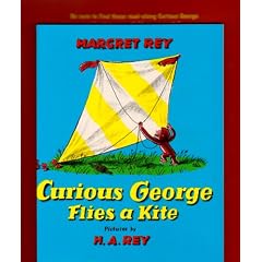 Curious George Flies a Kite [With Paperback Book] (Read-Along Fun with Curious George)