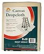 Galaxy Products HW912 Paint Essentials 9-by-12-Foot Canvas Drop Cloth