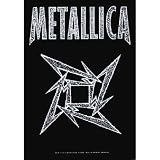 Metallica Ninja Star Fabric Tapestry Wall Hanging
