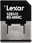 Lexar RS-MCC Reduced Size Memory Card 128 MB (Retail Package)