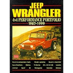 Jeep Wrangler 4X4 1987-1999 (Brooklands Books Road Test Series) (Performance Portfolio)