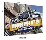 St. Louis Blues Personalized Pub Print