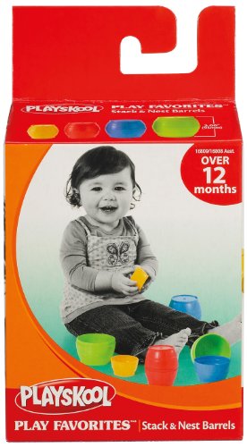 Imagen 3 de Hasbro Playskool Barriles - Barriles de juguete apilables y encajables