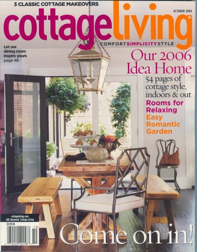 Cottage Living, October 2006 Issue
