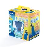 Brita Anniversary Pack Marella Cool Blue + 3 FREE Maxtra cartridges worth £9.97 + 1 FREE Aluminium sports bottle (pack also available in white)