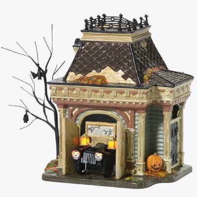Department 56 Snow Village Grimsleys Garage