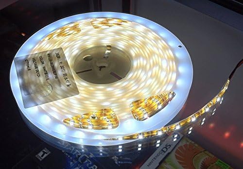 NovaBright 5054SMD Warm White Super Bright Flexible LED Light Strip 16 Ft Reel Kit