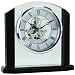 Stunning Napoleon Mantel Clock Black Glass Skeleton Movement by London Clock Company