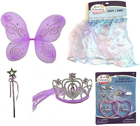 Lavender Fairy Princess Costume Set-5 Piece