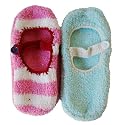 Gravity Funky Slipper Stripes Toe Socks - (One Size Fits Most) - 2 Pack