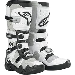 Alpinestars Tech 7 Supermoto Men's Dirt Bike Motorcycle Boots - White