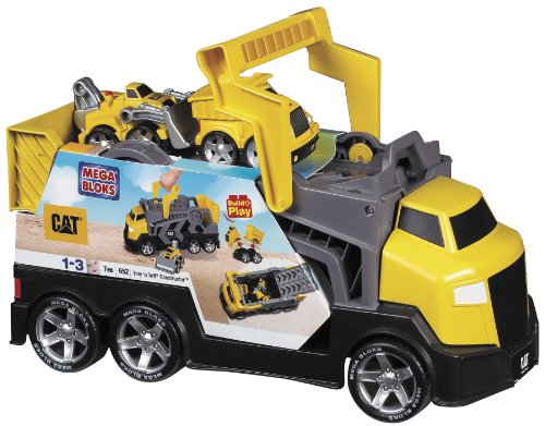 Imagen 2 de Megabloks - 00652U - Constructor CAT Tiny 'n Tuff - CAT camiones Patio