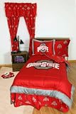 Ohio State Buckeyes - Bed in a Bag - Queen - Color Sheets