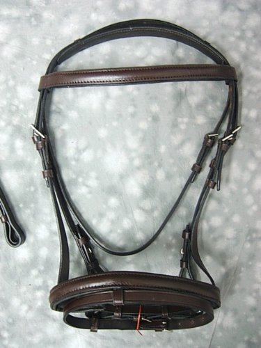Dark Brown Padded Leather English Horse Dressage Bridle With Reins dressage 51B4jWS7LEL Dark Brown Padded Leather English Horse Dressage Bridle With Reins