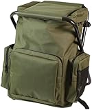 Olive Drab Backpack and Stool Combination NICE!