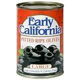 Early California Ripe Pitted Olives, Large, 6-Ounce Cans (Pack of 24)