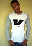 Produkt-Bild: V&ouml;lkl Original Sweat-Shirt - snow - Top-Sweater f&uuml;r Tennis, Sport, Training und Freizeit.