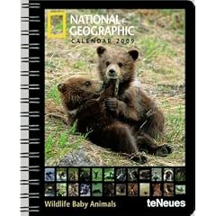 2009 National Geographic Wildlife Baby Animals Deluxe Diary