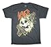 Slayer Cross Through Skull 2015 Tour Mens Black T Shirt