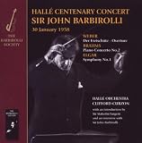 Weber; Brahms; Elgar - Halle Centenary