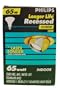 Philips Recessed Flood Light Bulb, 65 Watt, 1 ct