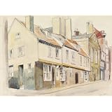 Tudor houses, Whitby, by John Cooper (Print On Demand)