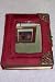 Antique Early Victorian Red Velvet Photo Album w/ Brass Corners and Latch 