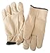 Anti-Vibration Gloves, Full Grain Leather Palm Material, Gold, 1 PR