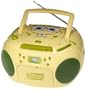 SpongeBob SquarePants CD Boombox, Cassette, AM/FM Radio - Yellow