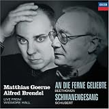 cover of Schubert: Schwanengesang; Beethoven: An die Ferne Geliebte