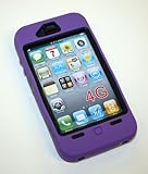 Super Case IPhone 4g - Comparable to OtterBox - Purple/Black