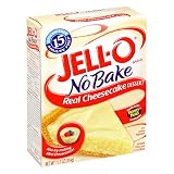 Jell-O No-Bake Real Cheesecake Dessert, 11.1-Ounce Boxes (Pack of 12)
