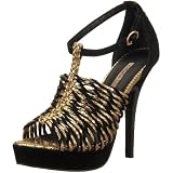 Buffalo 12026X-541 kid suede black 554, Damen Sandalen/Fashion-Sandalen, schwarz, (black 554), EU 40