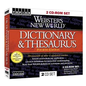 Webster's New World Dictionary and Thesaurus (Jewel Case)