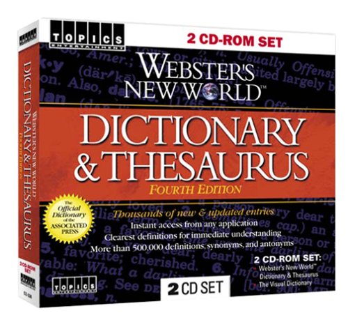 Webster s New World Dictionary and Thesaurus (Jewel Case)