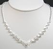 Crystal Necklace Set for Bridal Wedding Prom Pageant N1Y37