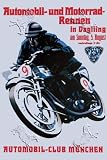 Art Poster, Automobile and Motorcycle Race - Munich - 18.75 x 27.5