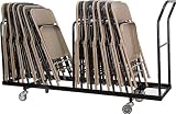 Folding Chair Dolly - 35 Chair Capacity [HF-DOLLY-309-35-GG]